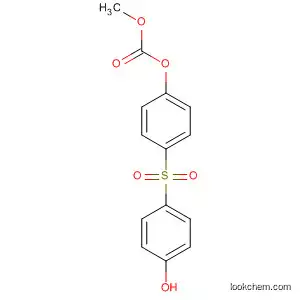 Molecular Structure of 189280-14-6 (Carbonic acid, 4-[(4-hydroxyphenyl)sulfonyl]phenyl methyl ester)