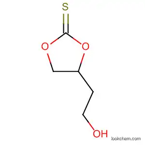 Molecular Structure of 189280-29-3 (1,3-Dioxolane-2-thione, 4-(2-hydroxyethyl)-)