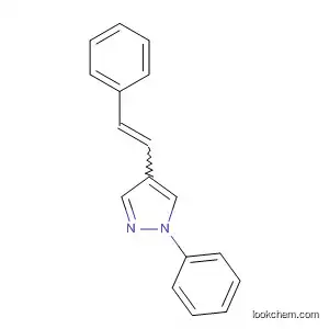 Molecular Structure of 189696-49-9 (1H-Pyrazole, 1-phenyl-4-(2-phenylethenyl)-, (E)-)