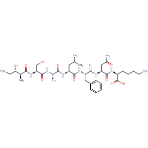 L-Lysine, L-isoleucyl-L-seryl-L-alanyl-L-leucyl-L-phenylalanyl-L-asparaginyl-
