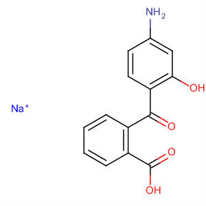 Benzoic acid, 2-(4-amino-2-hydroxybenzoyl)-, monosodium salt