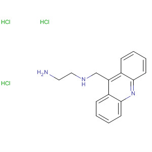1,2-Ethanediamine, N-(9-acridinylmethyl)-, trihydrochloride