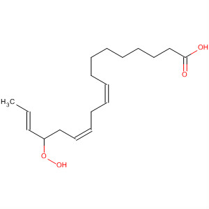 9,12,16-Octadecatrienoic acid, 15-hydroperoxy-, (9Z,12Z,16E)-