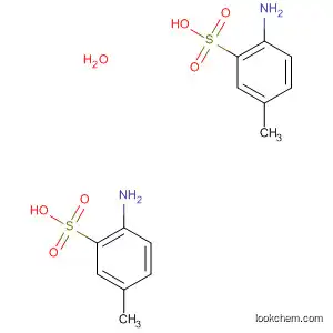Molecular Structure of 189942-98-1 (Benzenesulfonic acid, 2-amino-5-methyl-, hydrate (2:1))