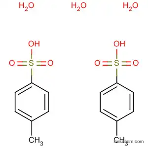Molecular Structure of 189944-94-3 (Benzenesulfonic acid, 4-methyl-, hydrate (2:3))