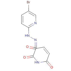 Molecular Structure of 190264-83-6 (2,3,6(1H)-Pyridinetrione, 3-[(5-bromo-2-pyridinyl)hydrazone], (Z)-)