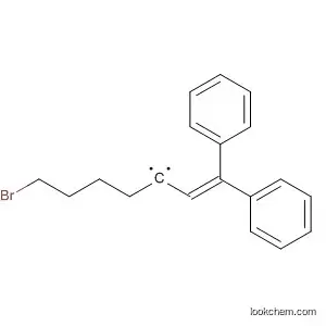 Molecular Structure of 190432-84-9 (Benzene, 1,1'-(7-bromo-1-heptenylidene)bis-)