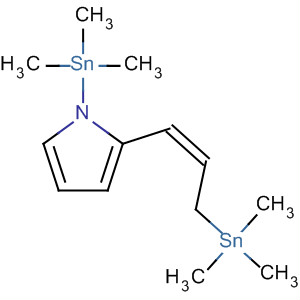1H-Pyrrole, 1-(trimethylstannyl)-2-[3-(trimethylstannyl)-1-propenyl]-, (Z)-