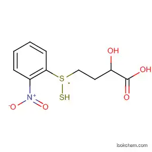 Molecular Structure of 192509-68-5 (Butanoic acid, 2-hydroxy-4-[(2-nitrophenyl)dithio]-)