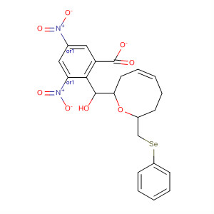 Molecular Structure of 192515-48-3 (2H-Oxocin-2-methanol, 3,6,7,8-tetrahydro-8-[(phenylseleno)methyl]-,
3,5-dinitrobenzoate, cis-)