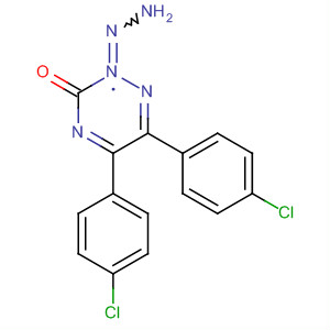 Molecular Structure of 192516-73-7 (1,2,4-Triazin-3(2H)-one, 5,6-bis(4-chlorophenyl)-, hydrazone)