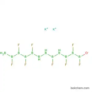 Molecular Structure of 192581-10-5 (Dodecaborate(2-), 1,2,3,5,8,9,10,11-octafluoro-4,6,7,12-tetrahydro-,
dipotassium)