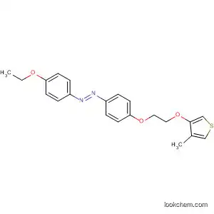 Molecular Structure of 192654-59-4 (Diazene, (4-ethoxyphenyl)[4-[2-[(4-methyl-3-thienyl)oxy]ethoxy]phenyl]-)