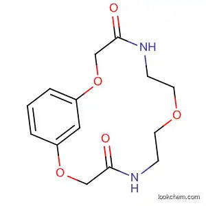 Molecular Structure of 192715-15-4 (2,8,14-Trioxa-5,11-diazabicyclo[13.3.1]nonadeca-1(19),15,17-triene-4,
12-dione)