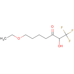 Molecular Structure of 192721-49-6 (3-Heptanone, 7-ethoxy-1,1,1-trifluoro-2-hydroxy-)
