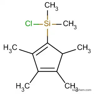 Molecular Structure of 192728-88-4 (Silane, chlorodimethyl(2,3,4,5-tetramethylcyclopentadienyl)-)