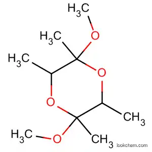 Molecular Structure of 192752-75-3 (1,4-Dioxane, 2,5-dimethoxy-2,3,5,6-tetramethyl-)