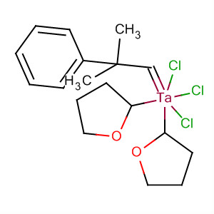 Molecular Structure of 192765-20-1 (Tantalum, trichloro(2-methyl-2-phenylpropylidene)bis(tetrahydrofuran)-)