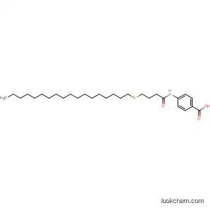 Molecular Structure of 192766-27-1 (Benzoic acid, 4-[[4-(octadecylthio)-1-oxobutyl]amino]-)