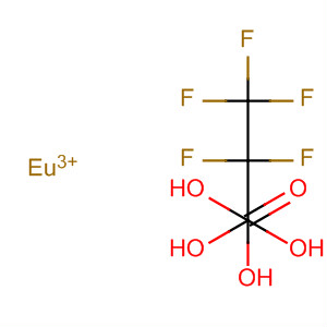 Molecular Structure of 192769-87-2 (Propanoic acid, pentafluoro-, europium(3+) salt, trihydrate)