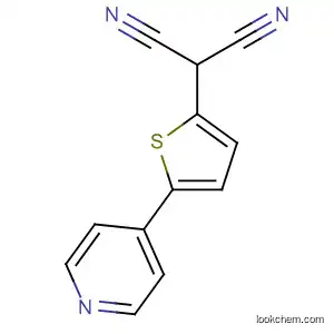 Molecular Structure of 192802-23-6 (Propanedinitrile, [5-(4-pyridinyl)-2-thienyl]-)
