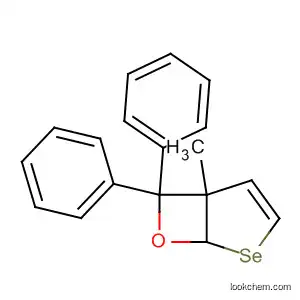 Molecular Structure of 192818-68-1 (7-Oxa-2-selenabicyclo[3.2.0]hept-3-ene, 5-methyl-6,6-diphenyl-)