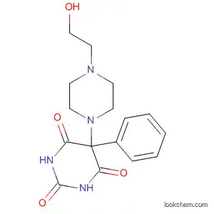 Molecular Structure of 192820-08-9 (2,4,6(1H,3H,5H)-Pyrimidinetrione,
5-[4-(2-hydroxyethyl)-1-piperazinyl]-5-phenyl-)