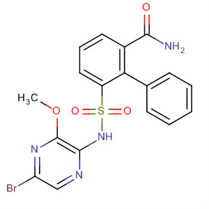[1,1'-Biphenyl]-2-carboxamide,  6-[[(5-bromo-3-methoxypyrazinyl)amino]sulfonyl]-