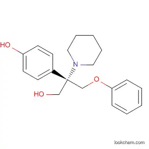Molecular Structure of 192823-36-2 (1-Piperidineethanol, 4-phenoxy-a-(phenoxymethyl)-, (S)-)
