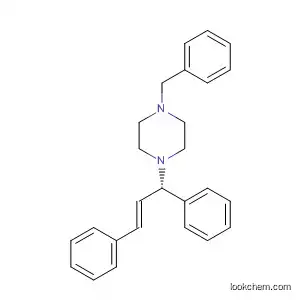 Molecular Structure of 192824-30-9 (Piperazine, 1-[(1S,2E)-1,3-diphenyl-2-propenyl]-4-(phenylmethyl)-)