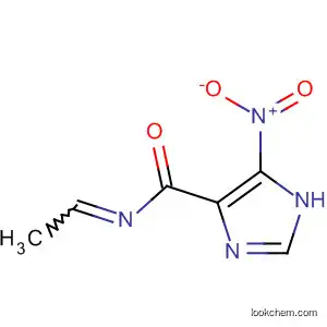1H-Imidazole-4-carboxamide, N-ethylidene-5-nitro-