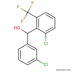 Molecular Structure of 192826-69-0 (Benzenemethanol, 3-chloro-a-(3-chlorophenyl)-a-(trifluoromethyl)-)
