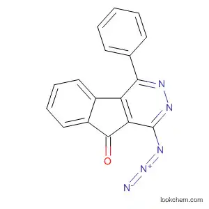 9H-Indeno[1,2-d]pyridazin-9-one, 1-azido-4-phenyl-