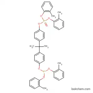 Phosphoric acid,
4-[1-[4-[[bis(methylphenoxy)phosphino]oxy]phenyl]-1-methylethyl]phenyl
bis(methylphenyl) ester