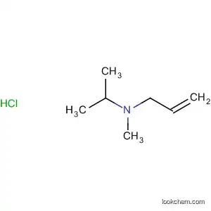 Molecular Structure of 192863-70-0 (2-Propen-1-amine, N-methyl-N-(1-methylethyl)-, hydrochloride)