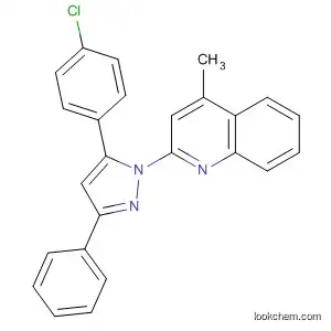 Quinoline, 2-[5-(4-chlorophenyl)-3-phenyl-1H-pyrazol-1-yl]-4-methyl-