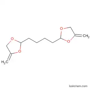 Molecular Structure of 100521-18-4 (1,3-Dioxolane, 2,2'-(1,4-butanediyl)bis[4-methylene-)