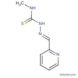 Molecular Structure of 152944-67-7 (Hydrazinecarbothioamide, N-methyl-2-(2-pyridinylmethylene)-, (2E)-)