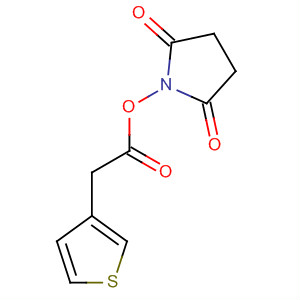 Molecular Structure of 177961-90-9 (2,5-Pyrrolidinedione, 1-[(3-thienylacetyl)oxy]-)