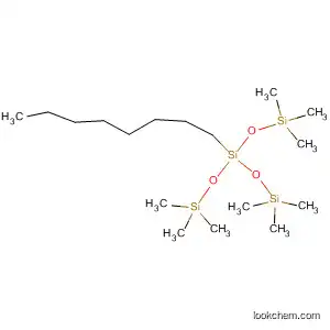 Molecular Structure of 187592-85-4 (n-octyltris(trimethylsiloxy)silane,95%)