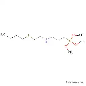 Molecular Structure of 191720-19-1 (1-Propanamine, N-[2-(butylthio)ethyl]-3-(trimethoxysilyl)-)