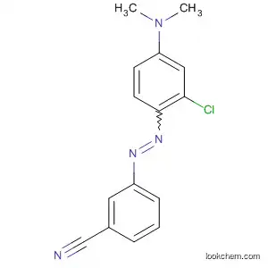 Molecular Structure of 193145-38-9 (Benzonitrile, 3-[[2-chloro-4-(dimethylamino)phenyl]azo]-)
