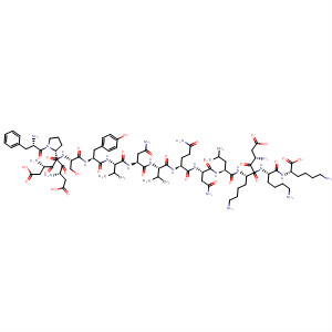 Molecular Structure of 193203-15-5 (L-Lysine,
L-phenylalanyl-L-a-aspartyl-L-a-aspartyl-L-prolyl-L-seryl-L-tyrosyl-L-valyl-L-
asparaginyl-L-valyl-L-glutaminyl-L-asparaginyl-L-leucyl-L-a-aspartyl-L-lysyl
-L-lysyl-)