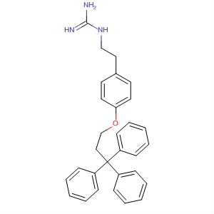 Guanidine, [2-[4-(3,3,3-triphenylpropoxy)phenyl]ethyl]-(193282-45-0)