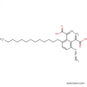 Molecular Structure of 193527-70-7 (2-Propenoic acid, 2,2'-[[(4-tridecylphenyl)imino]bis(methylene)]bis-)