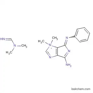 Molecular Structure of 193613-09-1 (Methanimidamide,
N',N'''-[5-amino-2-(phenylimino)-2H-pyrrole-3,4-diyl]bis[N,N-dimethyl-)