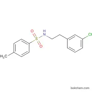 Molecular Structure of 194853-79-7 (Benzenesulfonamide, N-[2-(3-chlorophenyl)ethyl]-4-methyl-)