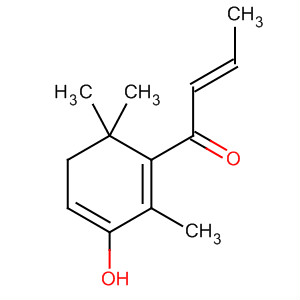 Molecular Structure of 196713-25-4 (2-Buten-1-one, 1-(3-hydroxy-2,6,6-trimethyl-1,3-cyclohexadien-1-yl)-,
(2E)-)