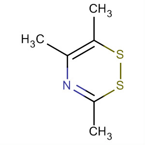 Molecular Structure of 199480-76-7 (1,2,4-Dithiazine, 3,5,6-trimethyl-)