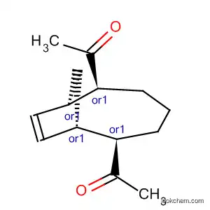 Molecular Structure of 199850-32-3 (Ethanone, 1,1'-(1R,2S,6R,7S)-bicyclo[5.2.1]dec-8-ene-2,6-diylbis-, rel-)